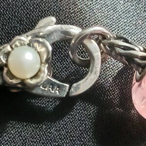 Authentic Trollbeads bracelet and charms
